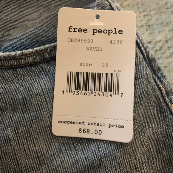 ⚡️SALE⚡️Free People Distressed Shorts - Picture 2 of 3